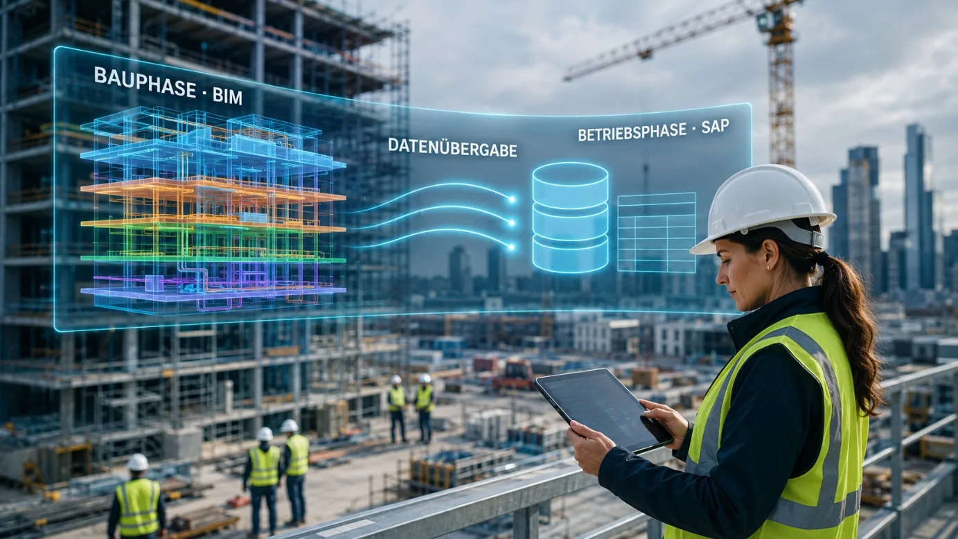 BIM2SAP &ndash; Daten&uuml;bergabe von der Bauphase (BIM) in die Betriebsphase (SAP)